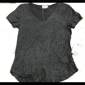 T-Neck collard T-shirt